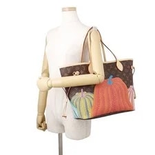 Louis Vuitton X YK Neverfull Pumpkin Size 4