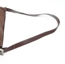 Authentic Fendi Mamma Baguette Suade #150 3