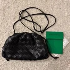 Bottega Veneta — Bottega Veneta Mini Pouch, Weave — Handbag — resale