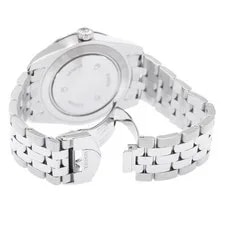 Tudor Glamour 57000 42mm SS Black Dial Automatic Date Small Seconds #C143 3