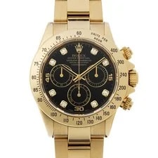 Rolex — Rolex Cosmograph Daytona 116528G Black/diamond 716062 — Watch — resale