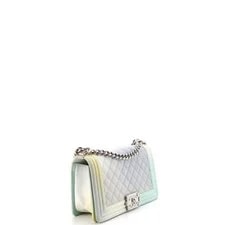 Chanel Boy Flap Painted Old Medium 2