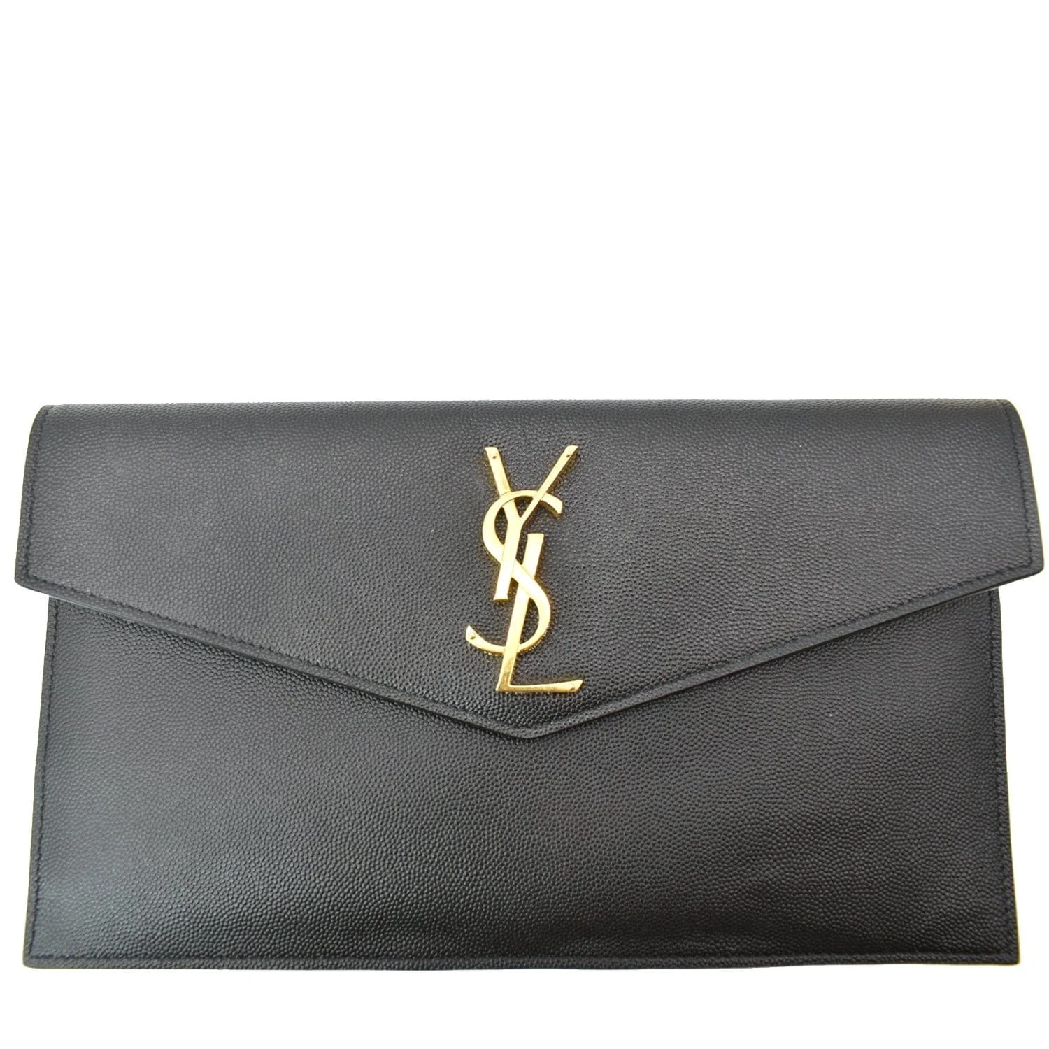 Yves Saint Laurent — Yves Saint Laurent Uptown Envelope Grain de Poudre — Handbag — resale