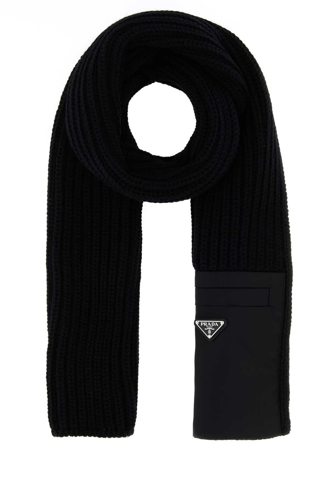 Prada — Prada -Blend Ribbed Scarf — Wswv Scarfs — Accessory — resale