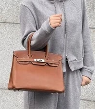 Auth Hermès Birkin 30 Fauve Faubourg Palladium 2