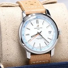 2025 Breitling Top Time B31 38mm Sky Blue & White Dial AB3113281 Complete Set 2