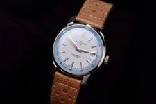 2025 Breitling Top Time B31 38mm Sky Blue & White Dial AB3113281 Complete Set 4