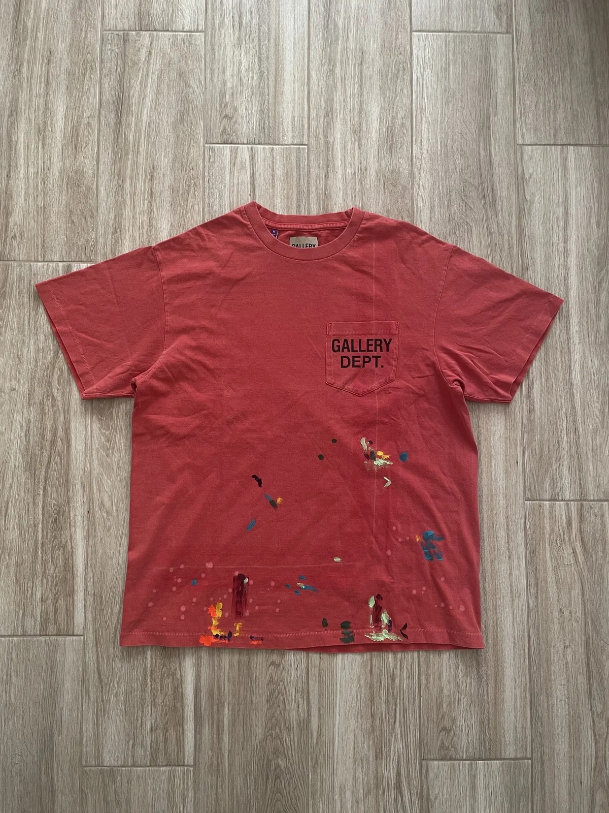 Gallery Dept Pocket Paint T Shirt — streetwear — deal