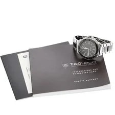 Tag Heuer — TAG Heuer Formula 1 Black Silver WAH1210 Date Quartz Auth w/Manual — Watch — resale