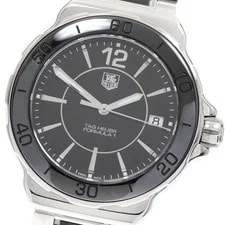 TAG Heuer Formula 1 Black Silver WAH1210 Date Quartz Auth w/Manual 2