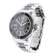 TAG Heuer Formula 1 Black Silver WAH1210 Date Quartz Auth w/Manual 3