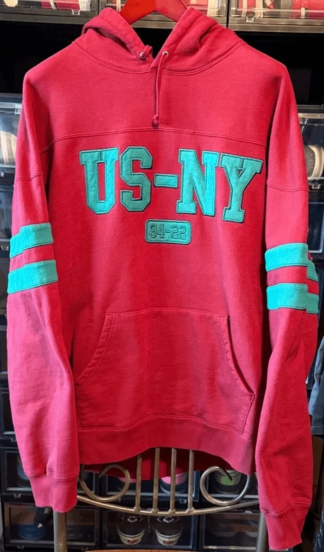 Supreme — Supreme Us-ny Hooded Sweatshirt Hoodie — streetwear — resale