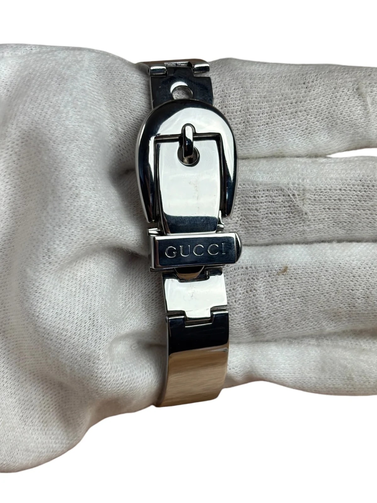 Gucci Black Dial Choker/Round Bangle 6700L 3