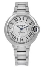 Cartier — Cartier Ballon Bleu 3489 W6920071 Stainless Steel 33MM ' Automatic — Watch — resale
