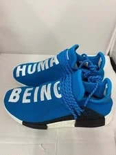 2016 Adidas Pw Human Race Nmd Shablu Ftwwht BB0618 Us8.5 3
