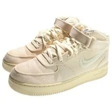 Nike Xstussy Air Force 1 '07 Mid SP Fossil -200 Stussy Cut 20 2