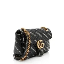 Gucci X Balenciaga Matelasse GG Marmont the Hacker Project Medium Flap 2