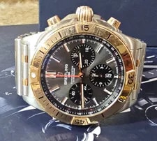 Breitling Chronomat 42mm UB0134 Rose Gold & Stainless Steel W/ Box 2
