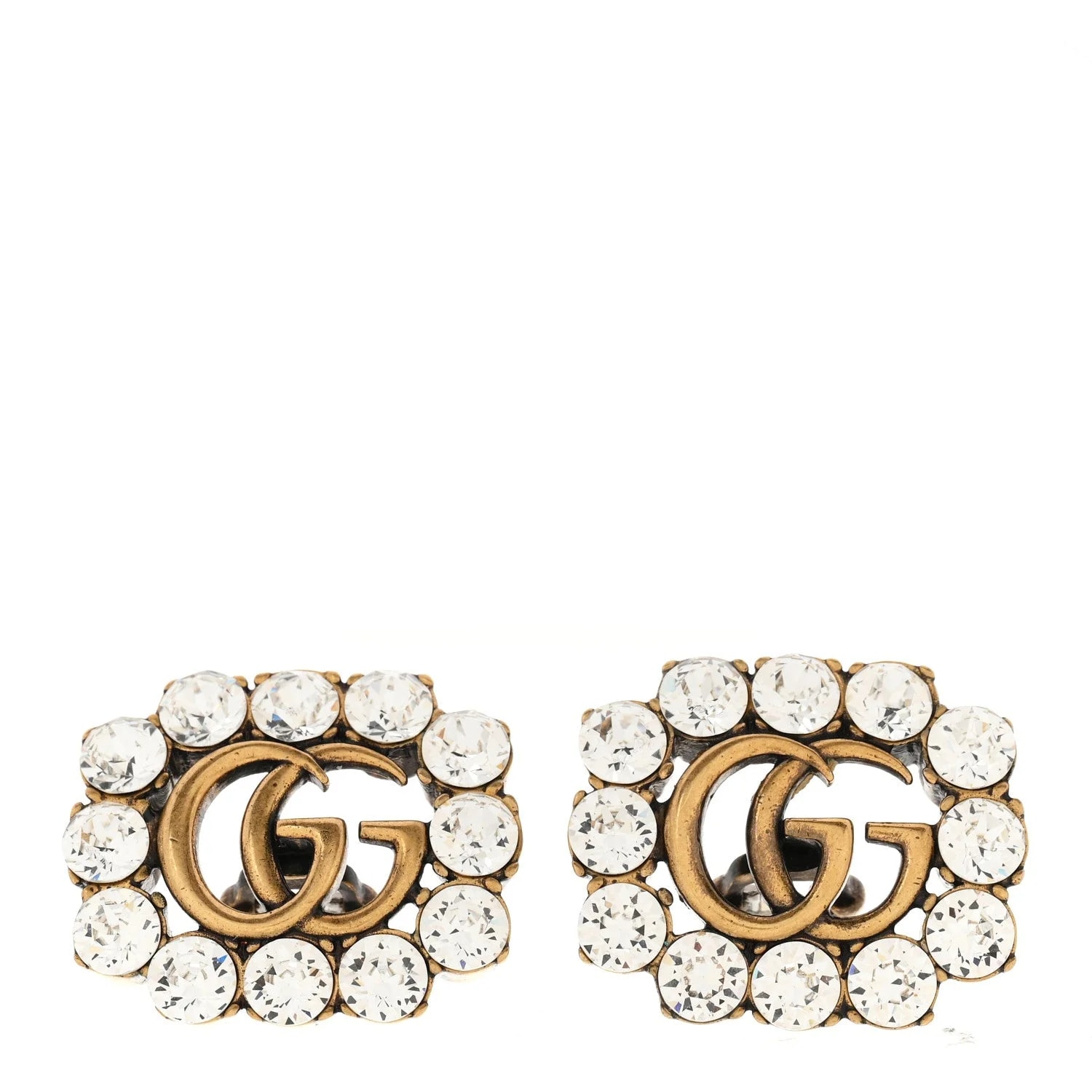 Gucci — Metal Double G Clip on Aged — Jewelry — resale