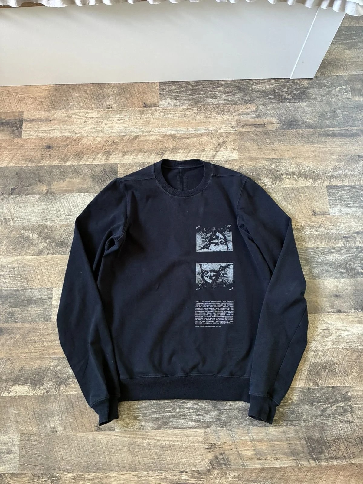 Rick Owens — Rick Owens Pentagram Graphic Crewneck — streetwear — resale