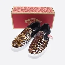 Vans — Vans Classic Slip-On Soft Tiger VN0A5JMHB0I Us10 — Sneaker — resale