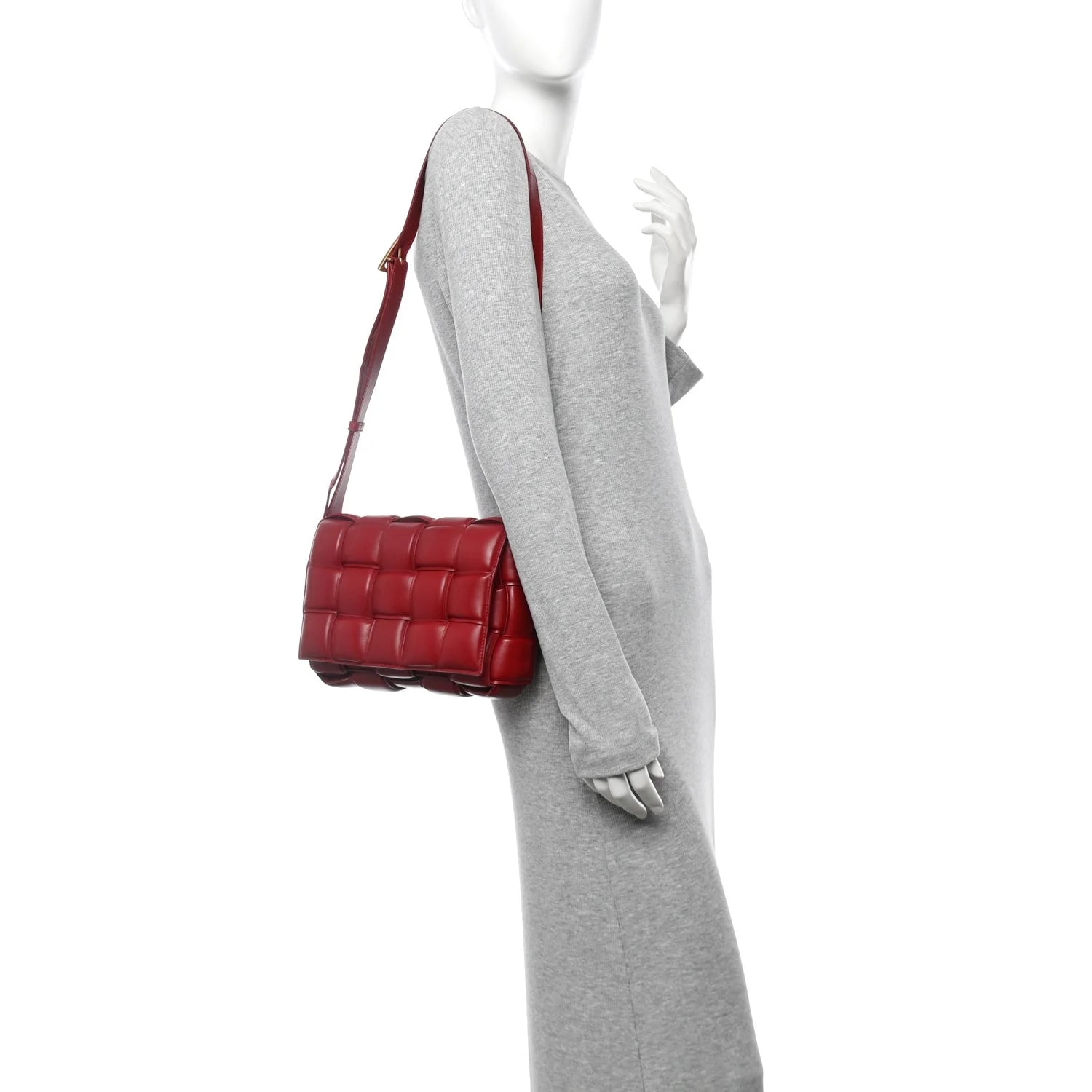 Maxi Intreccio Padded Cassette Crossbody Dark 2