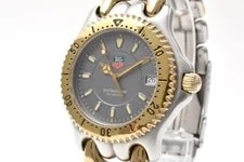 TAG Heuer SEL WG1120-K0 Pro 200m Gray Dial Gold Silver 4