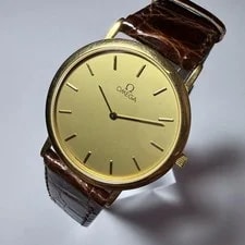 Omega — Omega de Ville Gold Dial Quartz — Watch — resale