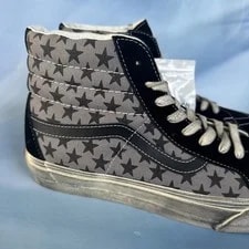 US 10 Vans Vault OG X Bianca Chandon Sk8-Hi LX Stressed VN0A4BVH82Q1 2
