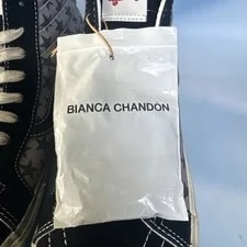 US 10 Vans Vault OG X Bianca Chandon Sk8-Hi LX Stressed VN0A4BVH82Q1 4