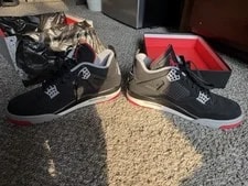 Jordan Air 4 ’S Mid Top Basketball 4