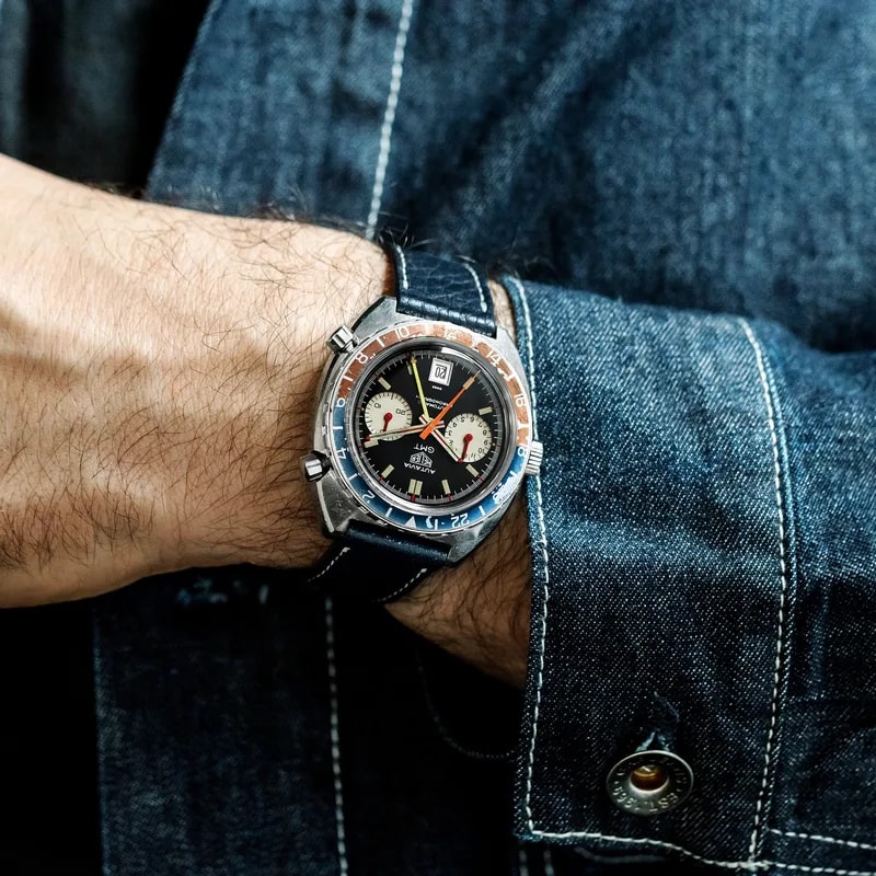 1972 Heuer Autavia GMT Ref. 1163 'Mark 2' 2