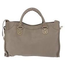 Balenciaga Classic Metallic Edge City 2way 390154 Auth 185406SAM 3