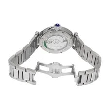 Cartier Pasha de 1.5" W31012H3 Silver 717390 4