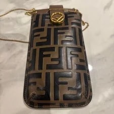 Fendi Smartphone Card Holder Chain From Japan 2