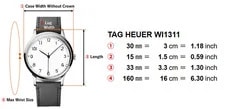 TAG Heuer WI1311 Professional 2000 29mm Gray Dial Quartz 2