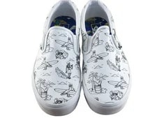 Vans Classic Slip Low Tide Tropical Surf True Shoes 3