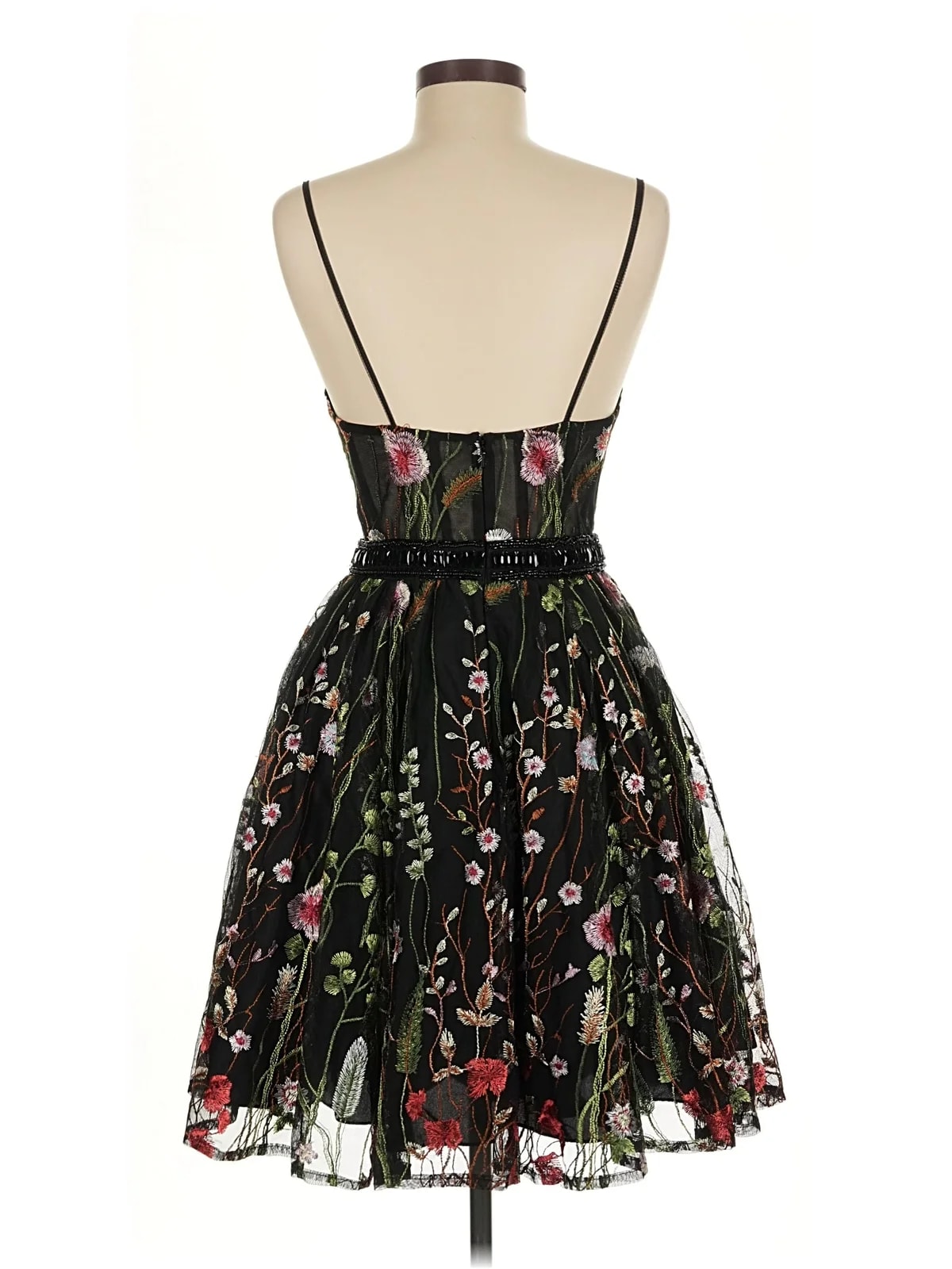 Mac Duggal 100% Polyester Cocktail Dress Size 4 2