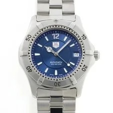 Tag Heuer — Tag Heuer 2000 Series Professional Automatic Wk2117-0 Blue Dial Ss — Watch — resale