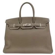 Hermes Birkin 35 Clemance Etoupe □P Stamp
