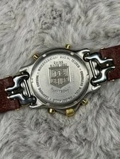 ’S 39mm TAG Heuer S/el CG1123-0 Ayrton Senna Leather Strap SEL 2