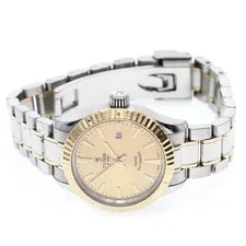 Tudor — Tudor Style 12113 28mm Ss/yg Automatic Gold Dial Date #C465 — Watch — resale