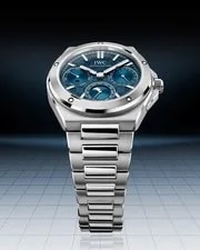 New 2026 IWC Ingenieur Perpetual Calendar - Blue Dial - Reference IW344903 4