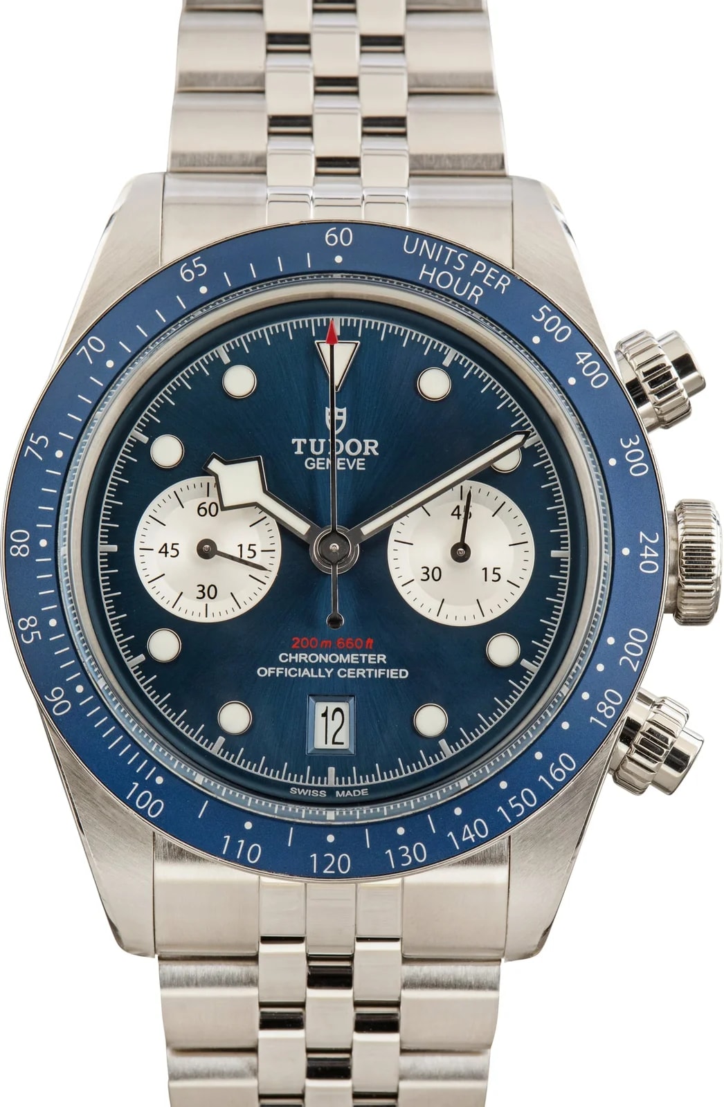 Tudor — Tudor Black Bay Chrono Blue Dial Ref 79360 — Watch — resale