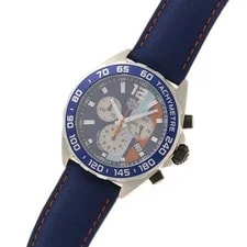 TAG Heuer Formula 1 Gulf Special Edition CAZ101N.FC8243 Stainless Steel #DW3435 2