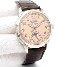 Patek Philippe — Patek Philippe 5320G Perpetual Calendar Automatic 18K White Gold With Rose Dial — Watch — resale