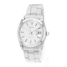 Rolex Oyster Precision 6694 34mm Silver Index Dial Steel 3