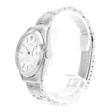 Rolex Oyster Precision 6694 34mm Silver Index Dial Steel 4