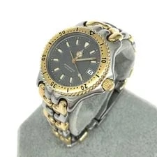 Tag Heuer — TAG Heuer WG1220-K0 Quartz 3-Hand Date Gold Silver From Japan — Watch — resale