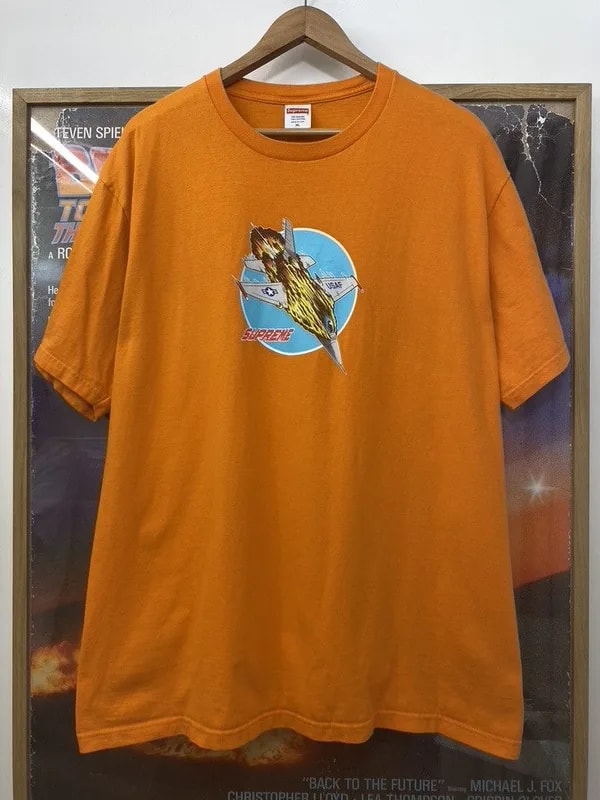 Supreme — 2020 Supreme Crashing Plane T Shirt — streetwear — resale
